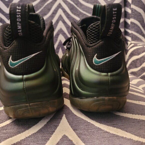 Nike Air Foamposite Pro Pine Green 2011 Rare (624041-301) US Men's SIZE 10 UK 9 - Picture 3 of 14